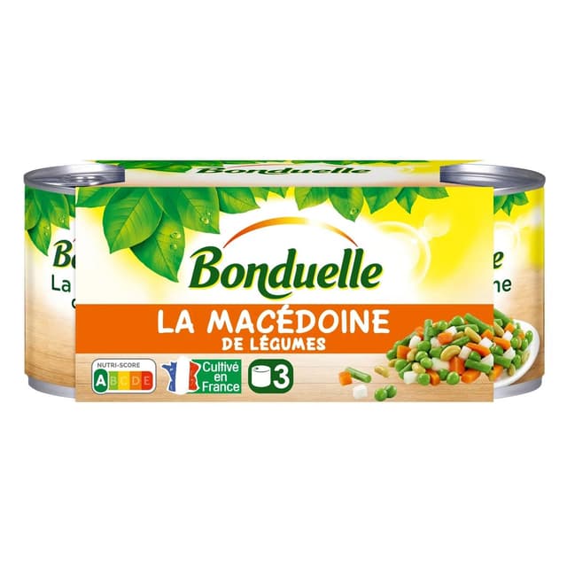 3083680020787 - Bonduelle - Macédoine de légumes