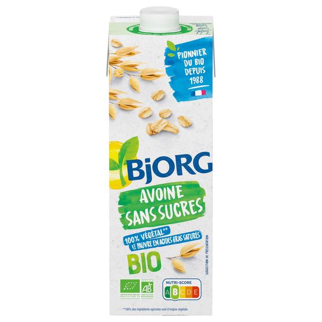 3229820801087 - Bjorg - Avoine Sans Sucre Boisson Végétale Bio