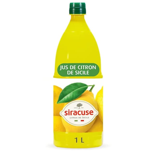 8009490001087 - Siracuse - Jus de Citron Jaune de Sicile