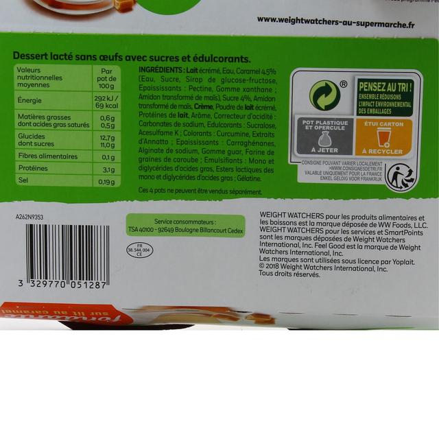 3329770051287 - Weight  Watchers - Île fondante 2.2 % mat.Gr