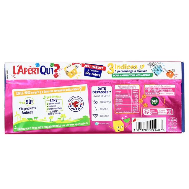 3073781091687 - Apéricube - Minis fromages L'Incontournable de l'apéro