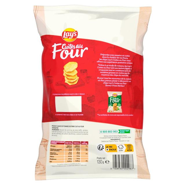 3168930002987 - Lay's - Chips cuites au four nature