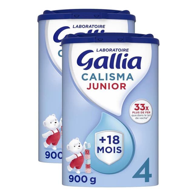 2050000394287 - Laboratoire Gallia - Lait de Croissance Calisma Junior 4è âge en Poudre Bébé Dès 18 Mois
