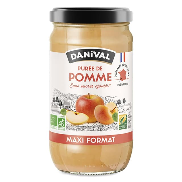 3431590014387 - Danival - Dani'Pom Pomme poire bio, sans sucres ajoutés, Maxi format