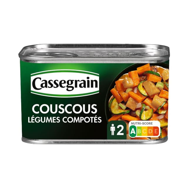 3083681029987 - Cassegrain - Légumes compotés pour couscous