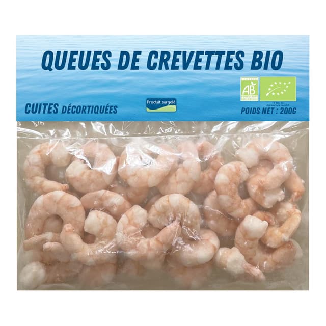 3426430001788 -  - Queues de Crevettes BIO Cuites