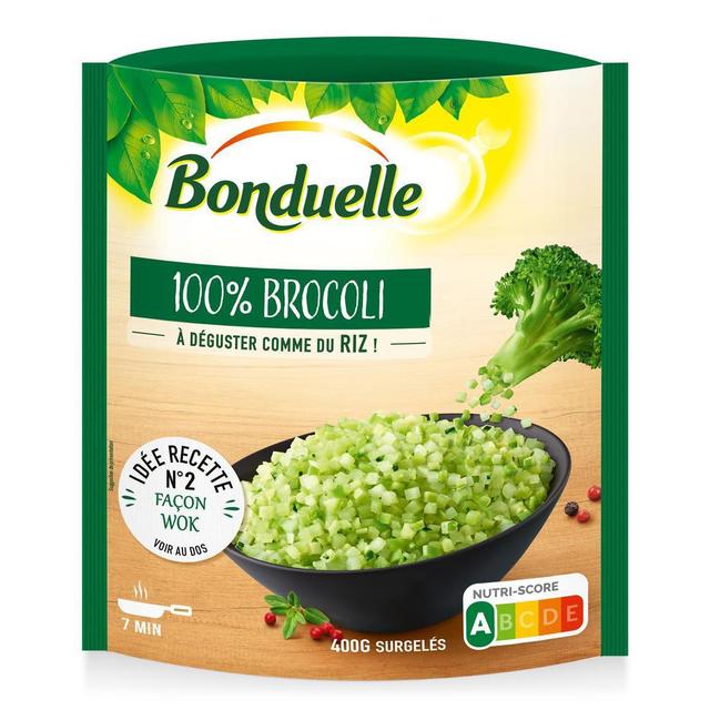 3083681104288 - Bonduelle - 100% Brocolis- A déguster comme du riz