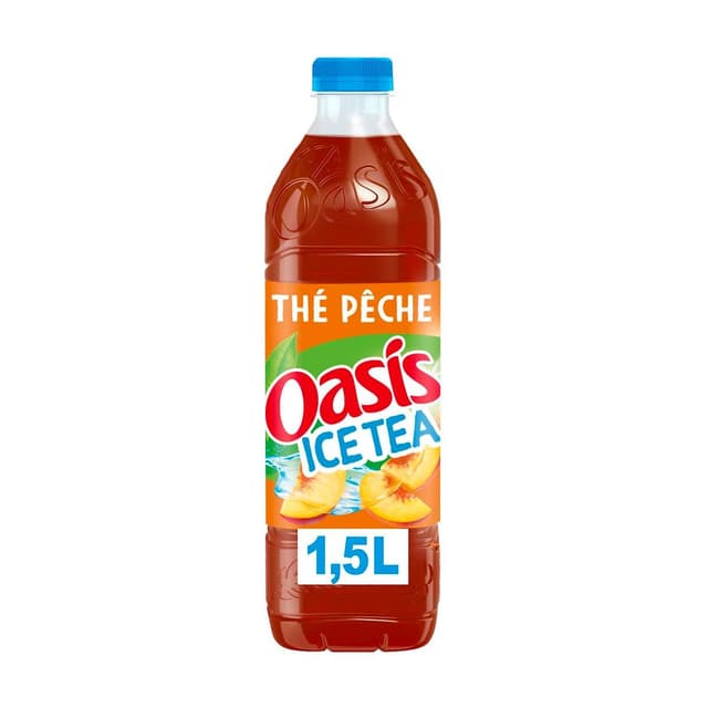3124480195388 - Oasis - Thé glacé saveur pêche