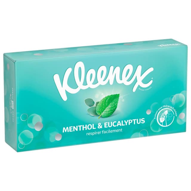 5029053586588 - Kleenex - Mouchoirs Menthol et Eucalyptus