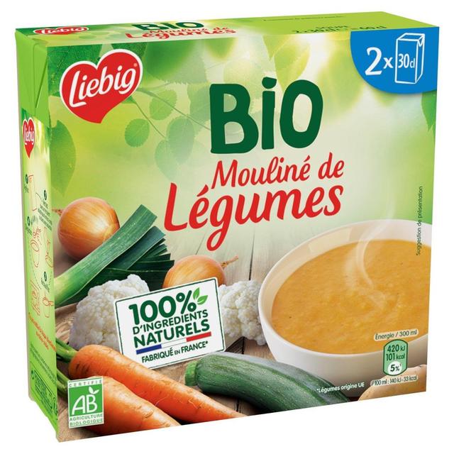 3036811366988 - Liebig - Soupe Mouliné de Légumes Bio