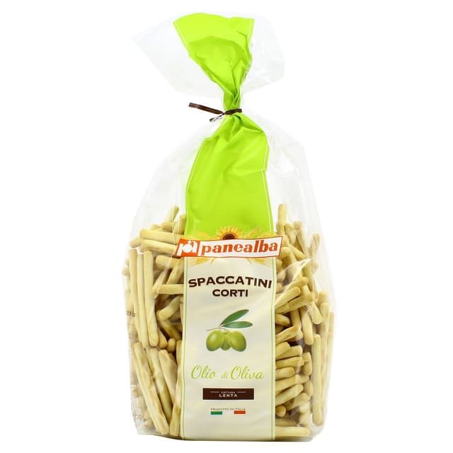 8002333007888 - Panealba - Petits gressins à l'huile d'olive - Spaccatini corti