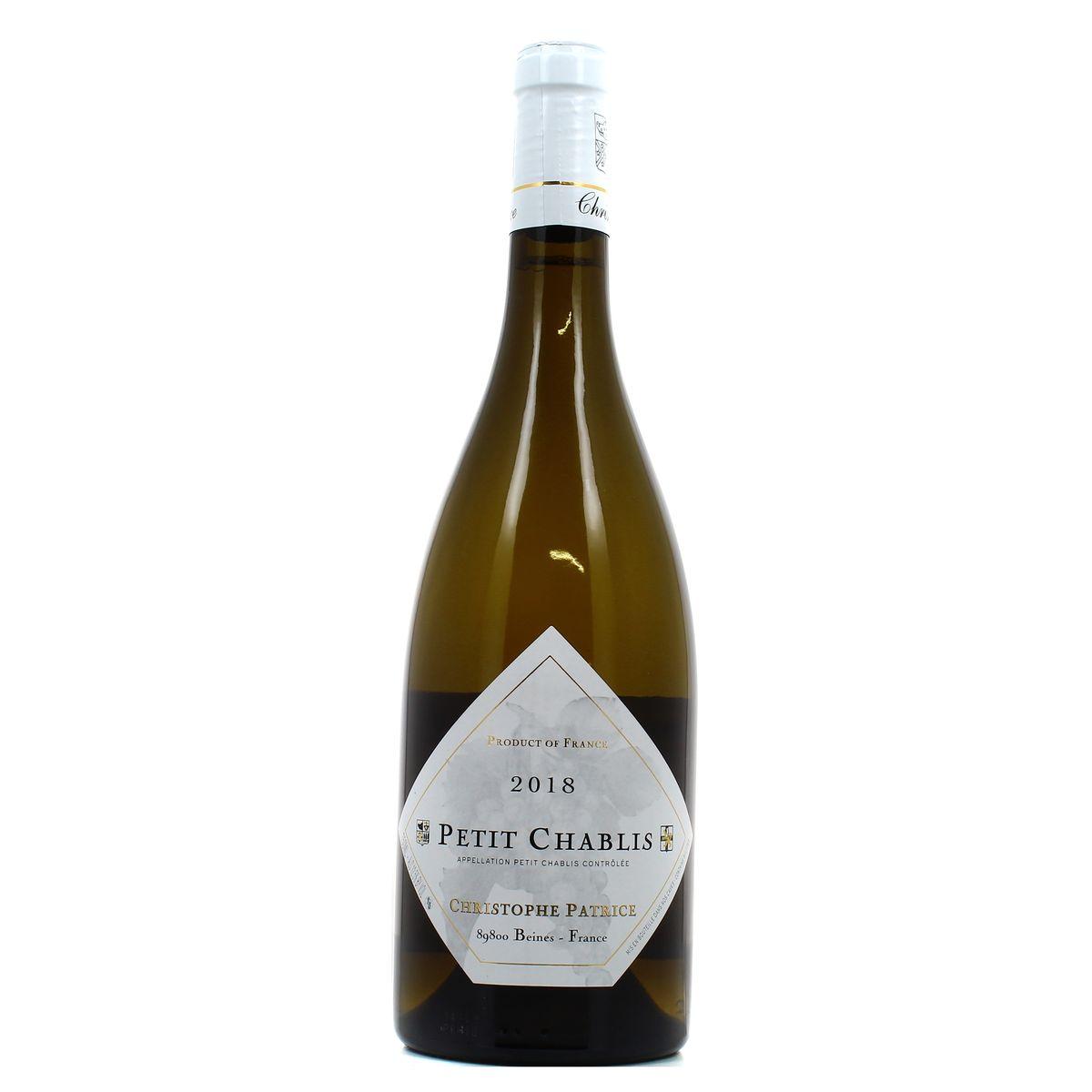 Petit Chablis AOC - Domaine Christophe Patrice
