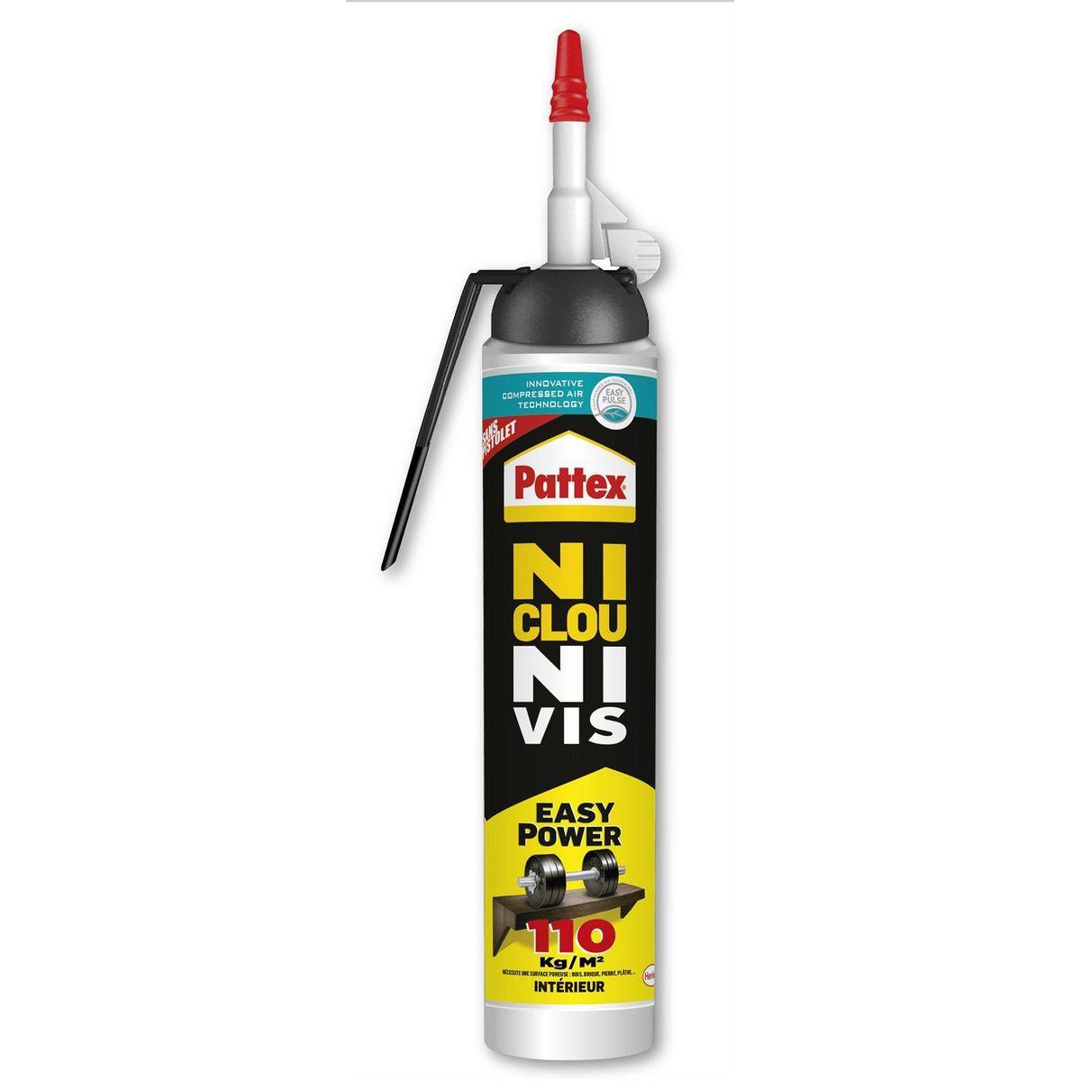 3178041329088 - Pattex - Colle ni clou ni vis chrono original 110kg/m²