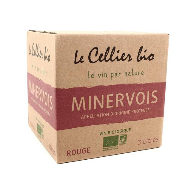 3760056651089 - Minervois rouge AOP - Le Cellier Bio 14°