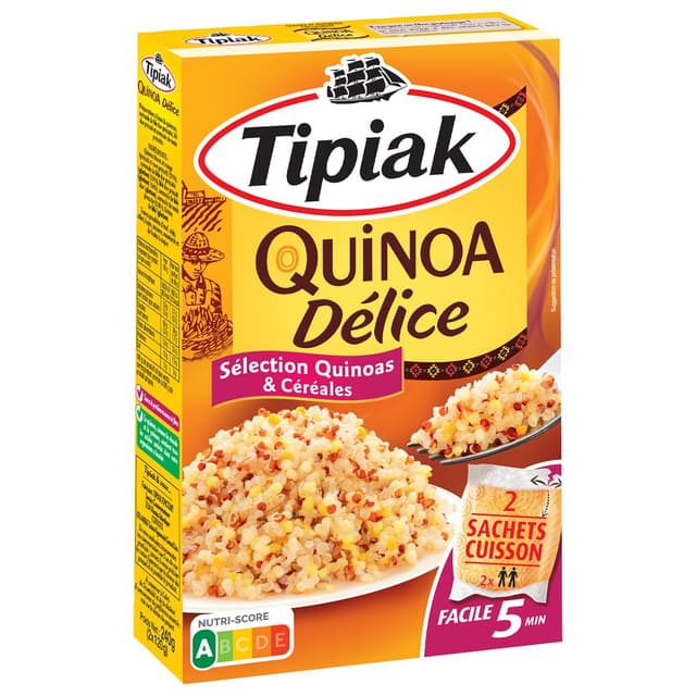 3600900021289 - Tipiak - Quinoa Délices- Quinoa Sélection et Céréales