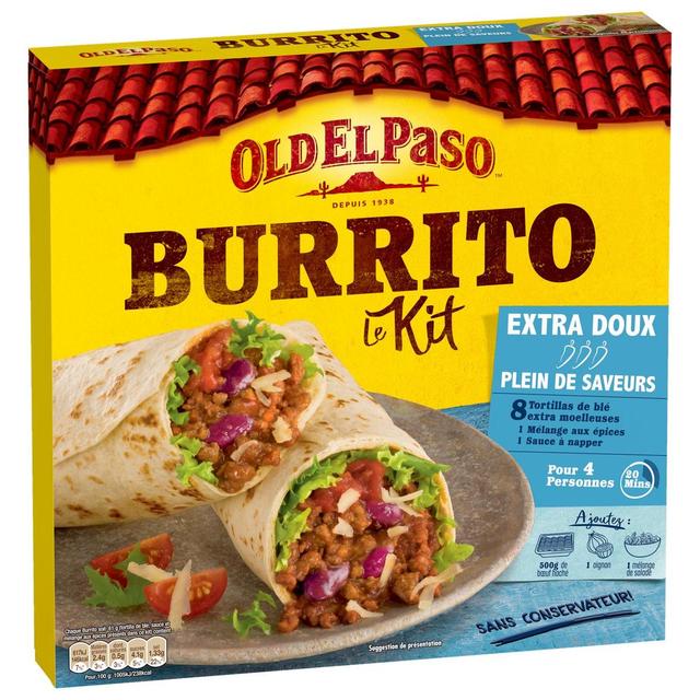 8410076472489 - Old el Paso - Kit pour Burritos recette douce