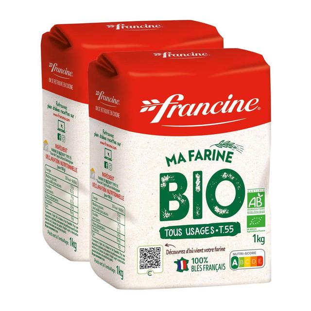 2050000393389 - Francine - Farine de Blé T55 Bio