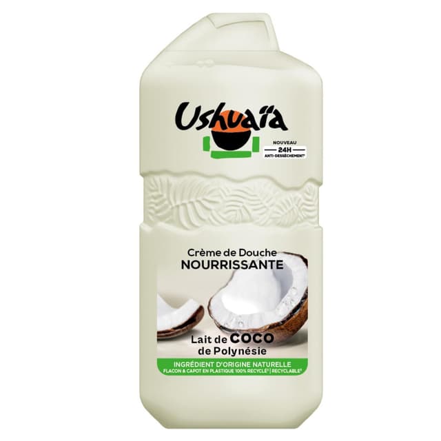 3600551175089 - Ushuaïa - Crème de douche nourrissante au lait de coco de Polynésie