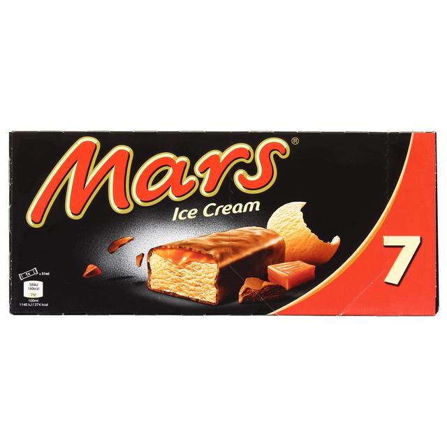 5000159436489 - Mars - 7 Barres glacées 7x51ml