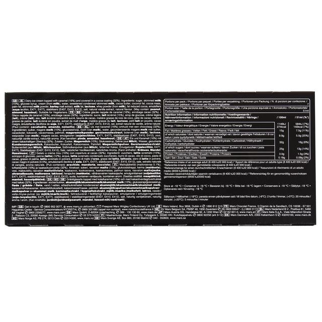 5000159436489 - Mars - 7 Barres glacées 7x51ml