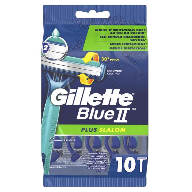 7702018466689 - Gillette - Rasoirs jetables Blue2 Plus Slalom