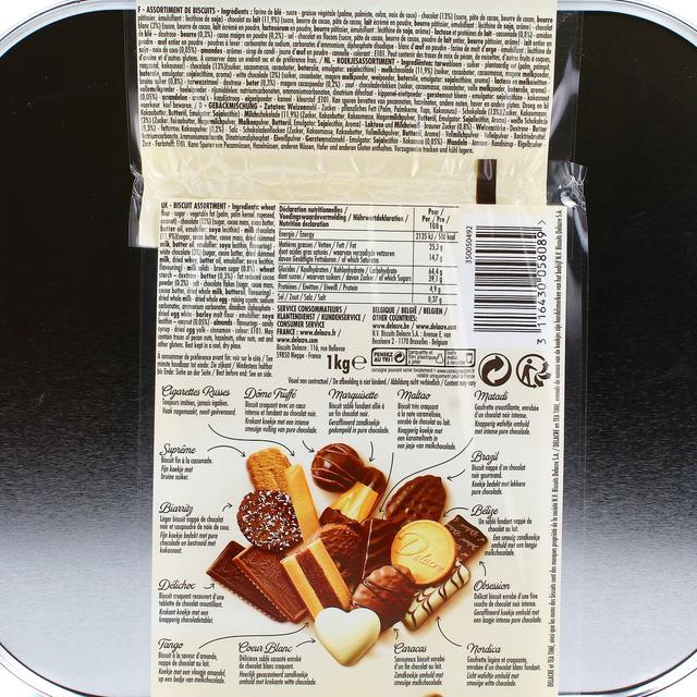 3116430058089 - Delacre - Boîte d'assortiments de biscuits tea time