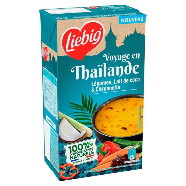 3036815449489 - Liebig - Soupe de Légumes, Lait de Coco et Citronnelle - Voyage en  Thaïlande