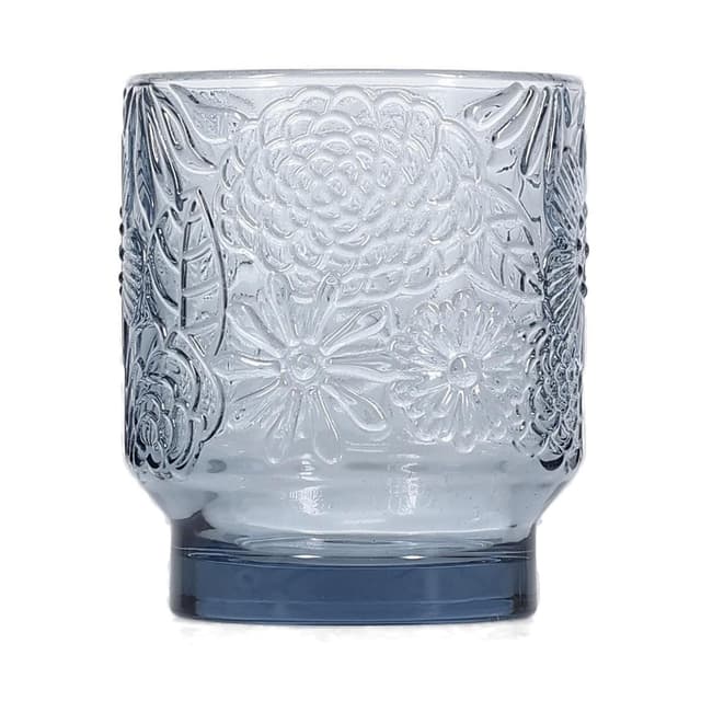 5410595779789 - Collection Flora - Verre 30cl bleu-gris Flora 