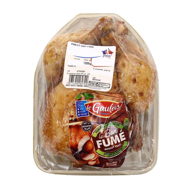 3571320160790 - Le Gaulois - Poulet Cuit Entier Fumé au Bois de Hêtre