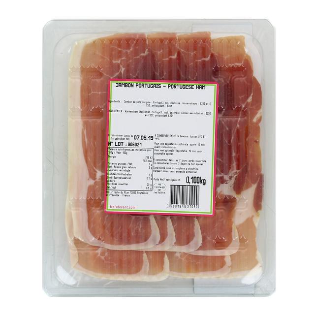 3760187531090 - Frais Devant - Jambon sec Portugais