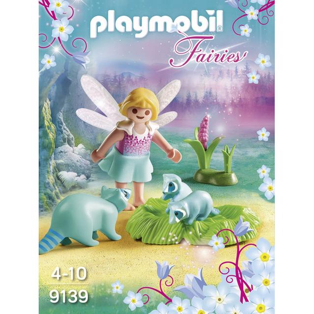 4008789091390 - PLAYMOBIL® Fairies - Fée avec ratons laveurs