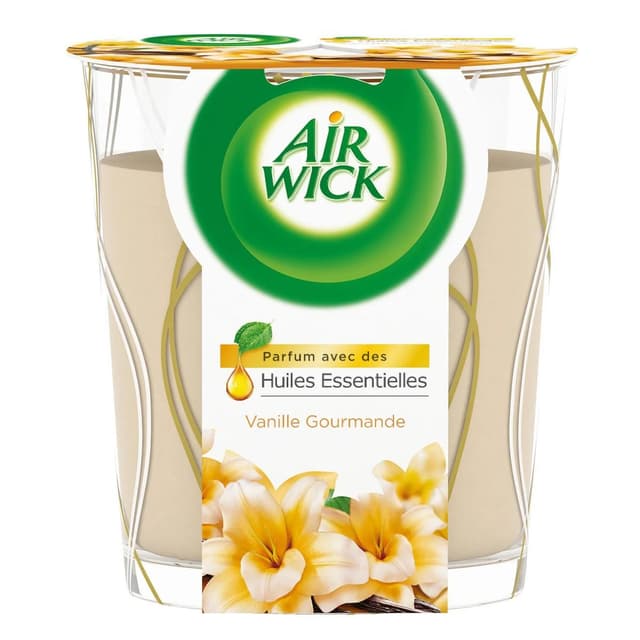 3059943021990 - Air Wick - Bougie essentiel infusion vanille gourmande