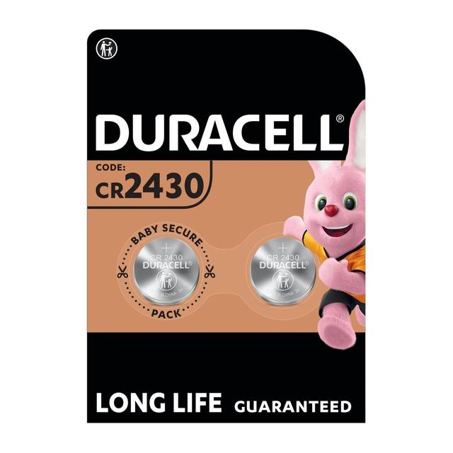 5000394152090 - Duracell - 2 Piles Bouton Lithium CR 2430
