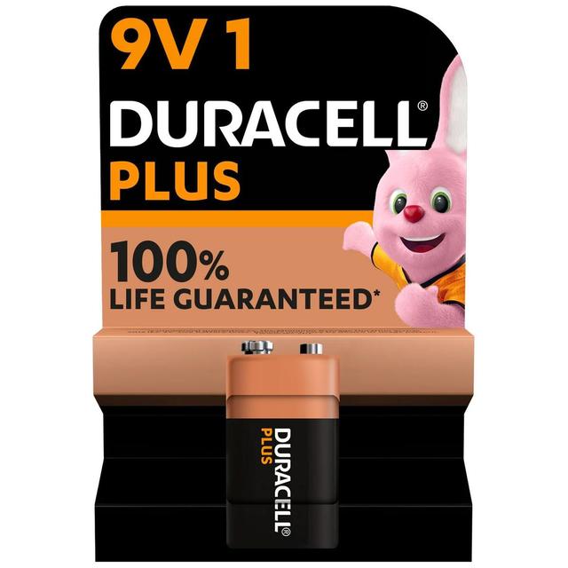 5000394142190 - Duracell - Pile 9V 6LR61 Alcaline Plus
