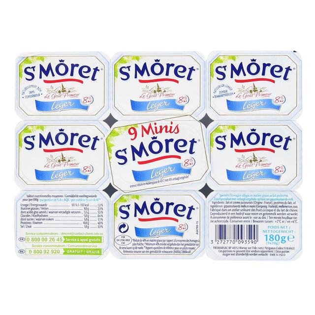 3272770093590 - Saint Moret - Fromage à tartiner 8%mg