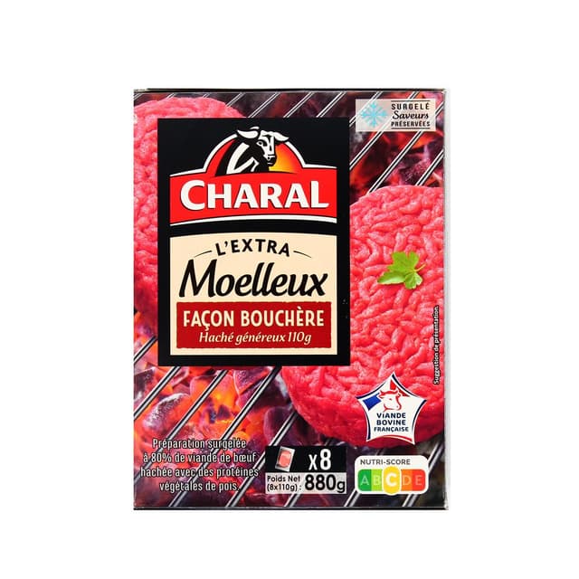 3181230184290 - Charal - Hachés Extra Moelleux façon bouchère