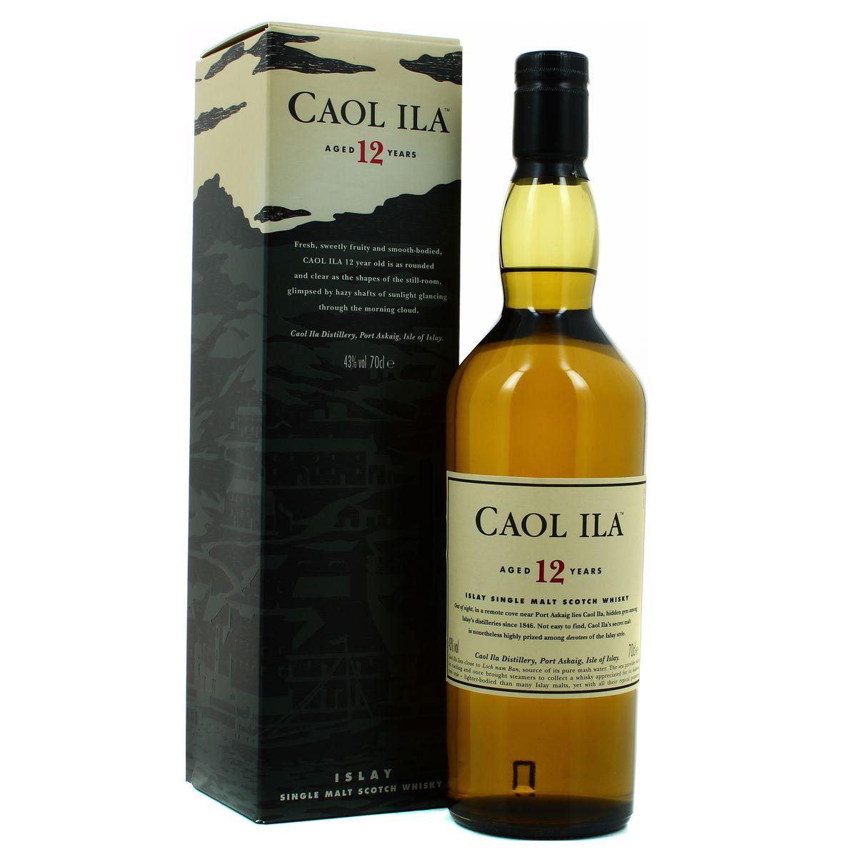 Caol-Ila - Islay Single Malt Whisky 12 ans  43°