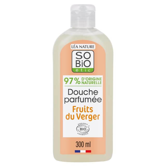 3517360027990 - SO'BIO ETIC - Gel douche Parfumé Fruits du Verger Hydratante