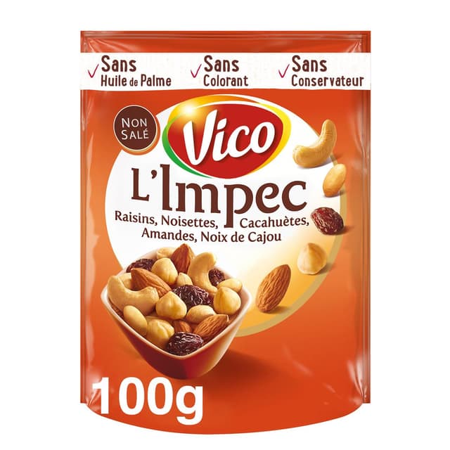 3336971508090 - Vico - Mélange fruits secs l'Impec