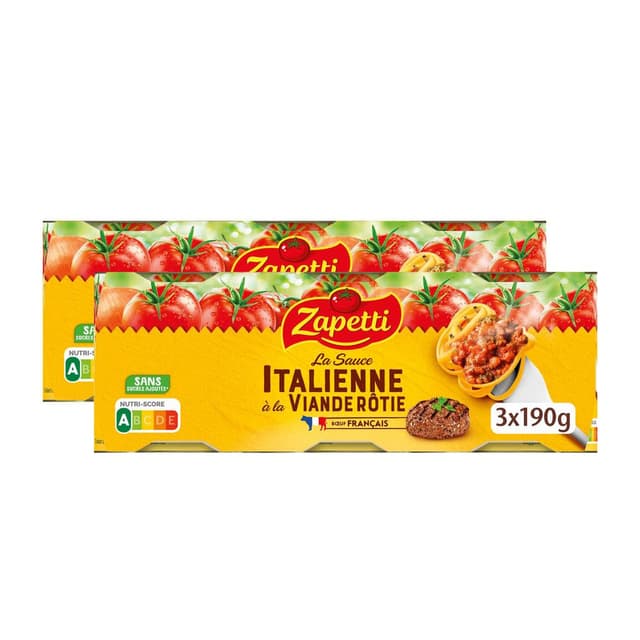 2050000418990 - Zapetti - Sauce italienne à la viande rôtie