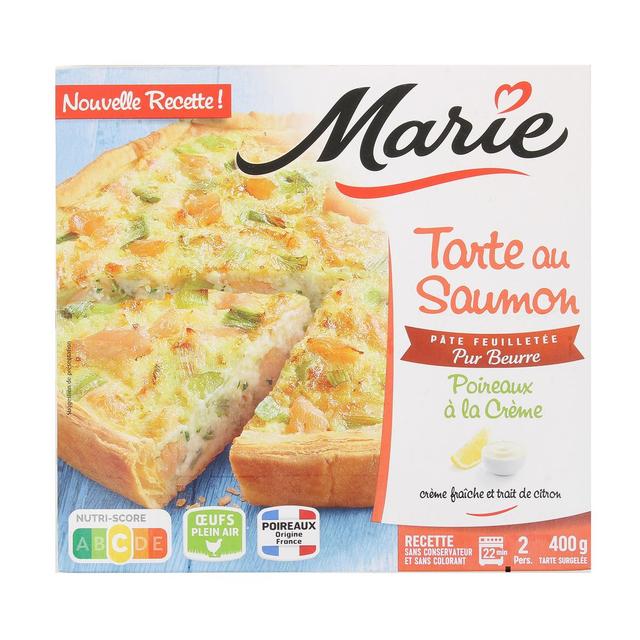 3248830000891 - Marie - Tarte au saumon et aux poireaux à la crème