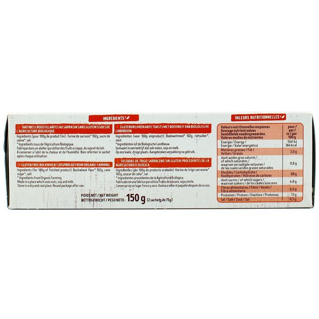 3421557401091 - Grillon Or - Tartines Ki'kroc Sarrasin sans gluten BIO