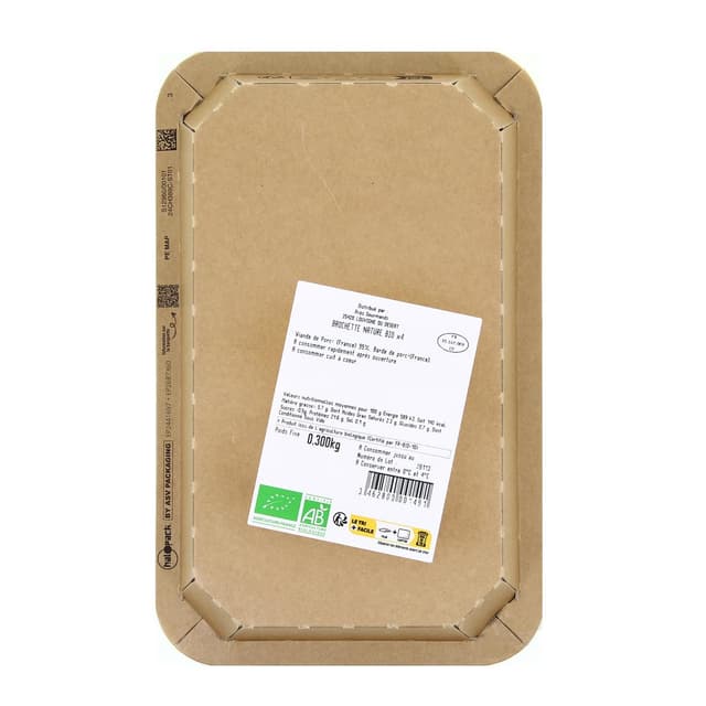3462800001491 - Prés Gourmands - Brochettes de Porc Natures, Bio