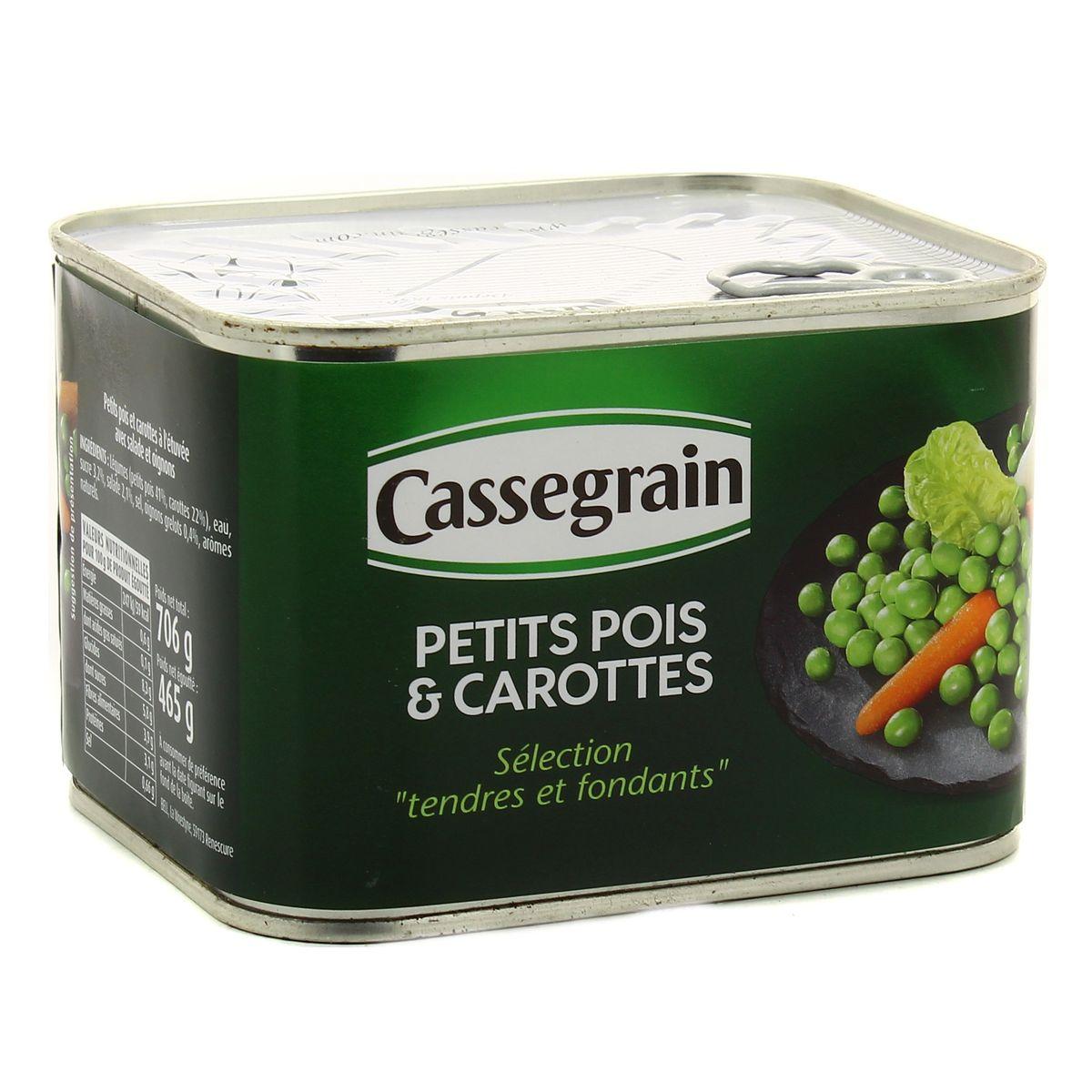 3083680481991 - Cassegrain - Petits pois carottes