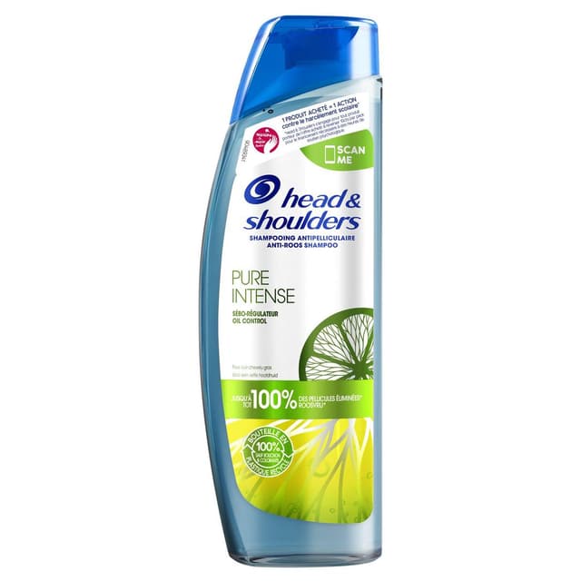 8006540691991 - Head & Shoulders - Shampoing Antipélliculaire Pure Intense Sébo-Régulateur