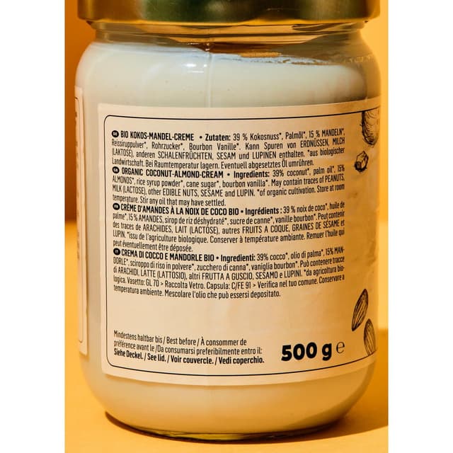 4255582802191 - Koro - Crème d'amandes à la coco bio