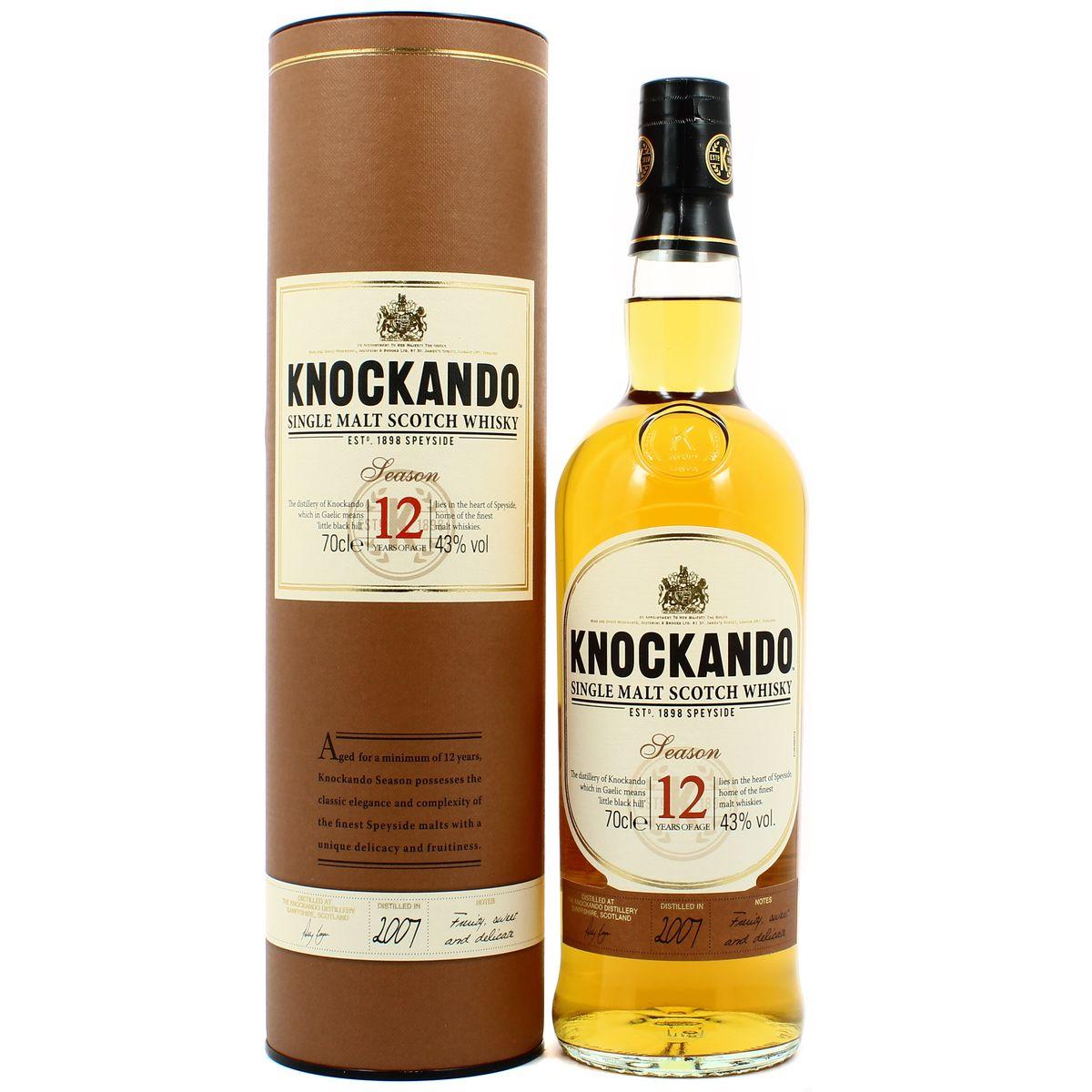 Knockando Season - Scotch whisky single malt 12 ans 43°