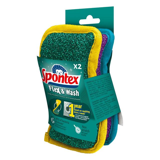 3384120032491 - Spontex - Eponges Flesh & Wash 
