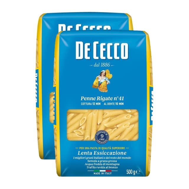 2050000272691 - De Cecco - Pâtes Penne Rigate n°41 Premium