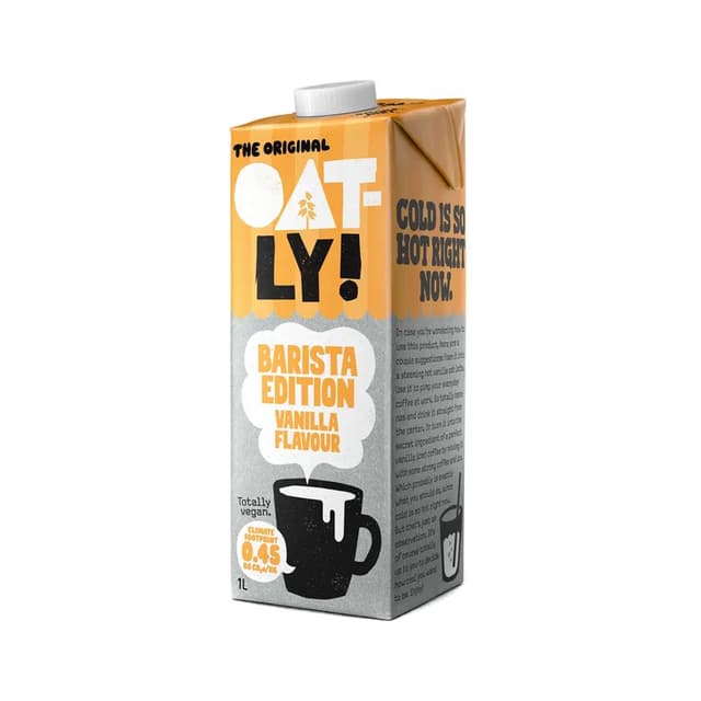 7394376623691 - Oatly - Avoine Barista Saveur Vanille Boisson Végétale